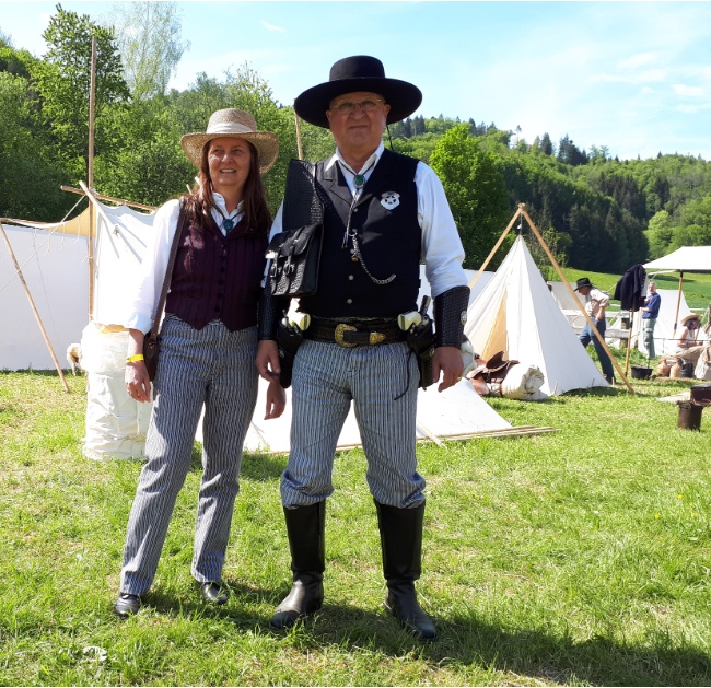Westernoutfit am Festanlass